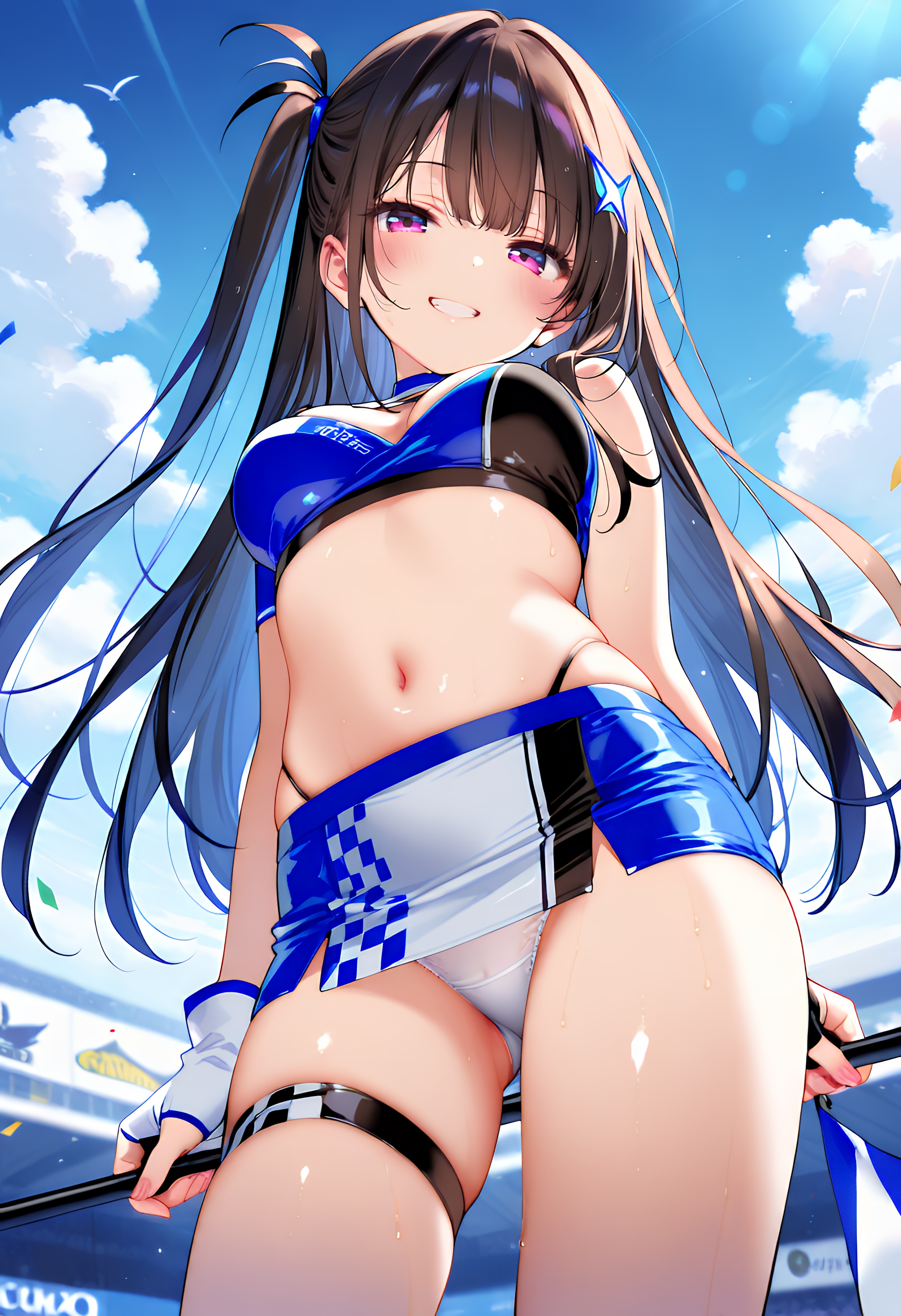 下からはダメで～す