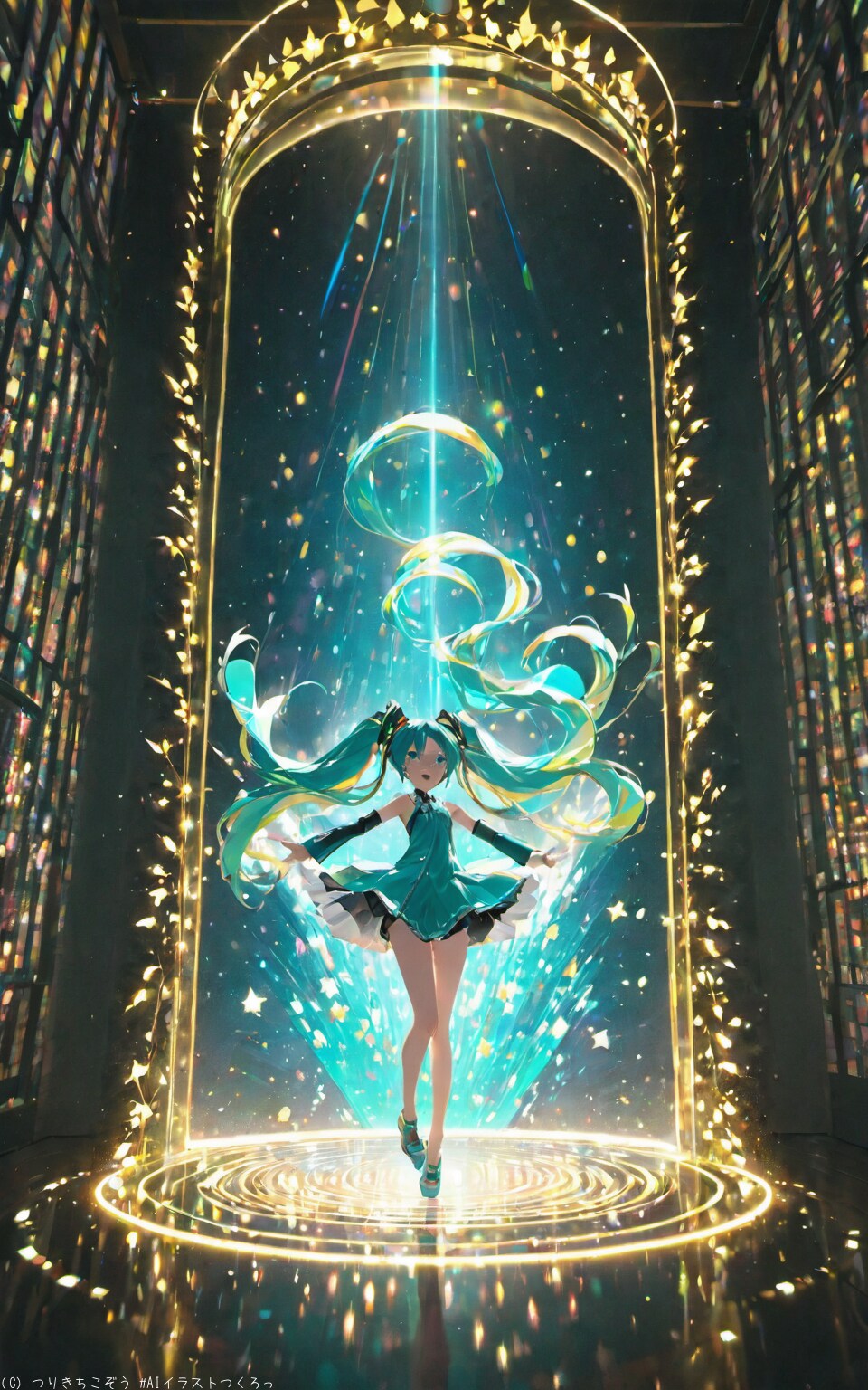 初音ミク、光のコンサート