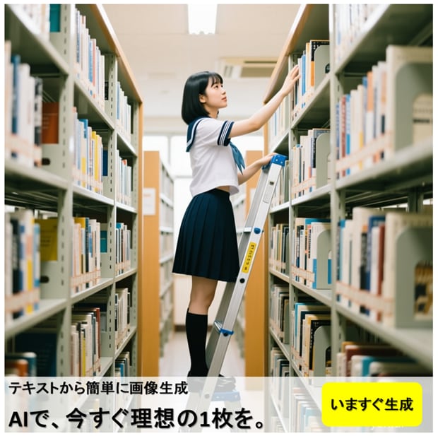 AIで、今すぐ理想の1枚を。