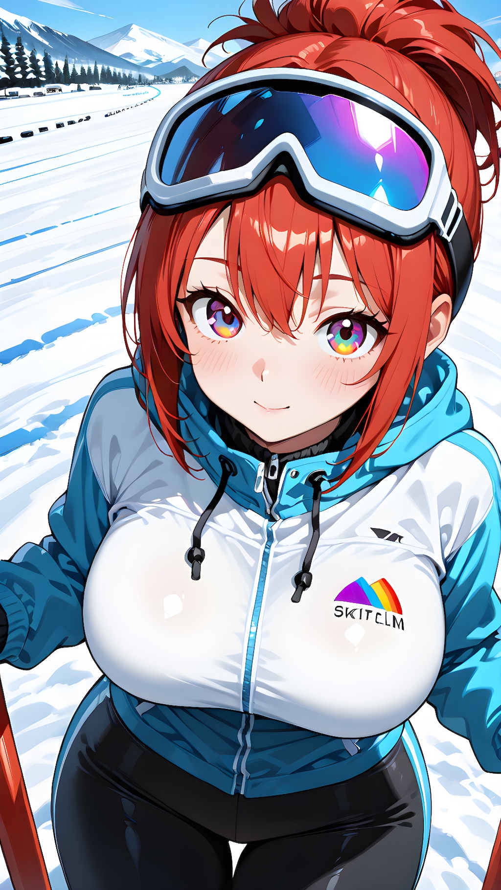 胡蝶ちゃん　スキー場にて【胡蝶ちゃんリターンズ】（MH）