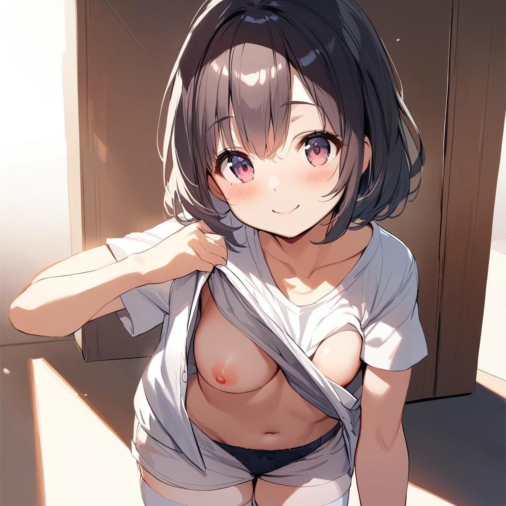 ちらりと日焼けと