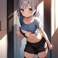 ちらりと日焼けと 12枚目