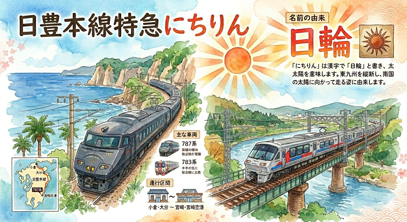 Gemini丸投げ説明のにちりん号 | の人気AIイラスト・グラビア