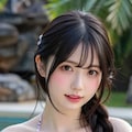 可愛い女性の水着グラビア 2枚目