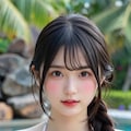 可愛い女性の水着グラビア 3枚目