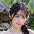 可愛い女性の水着グラビア 8枚目