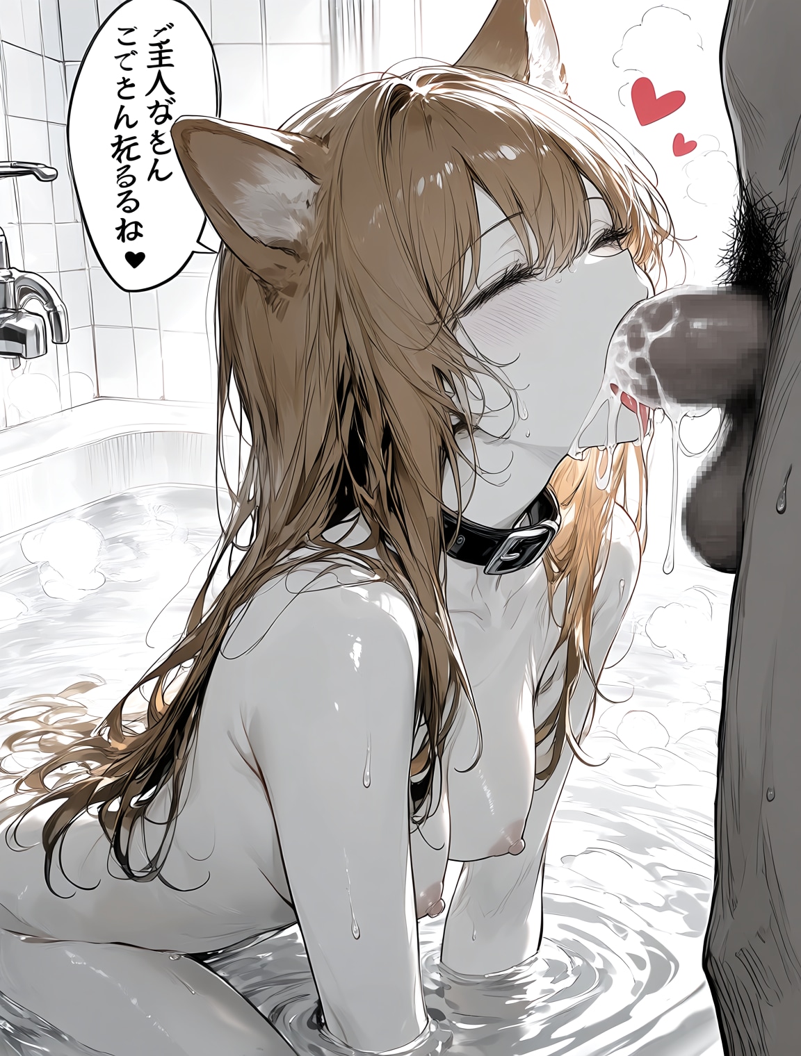 しろまるのご奉仕