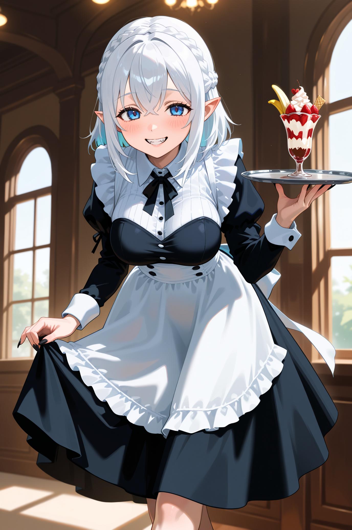 甘いご褒美ですか？♡ ふふっ♡ 本当にそれを想像してるんですか〜♡