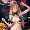 ハロウィンでビキニ 3枚目