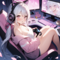 ゲーマー少女 2枚目