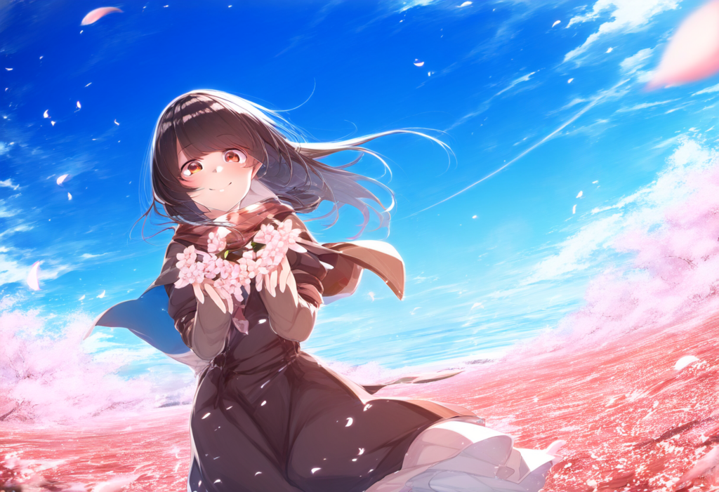 花の絨毯と希望の風