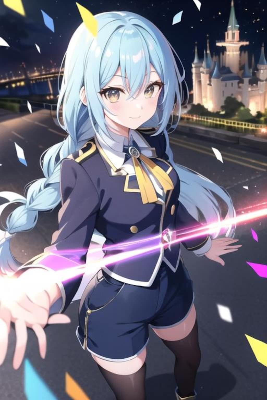 健全青髪娘