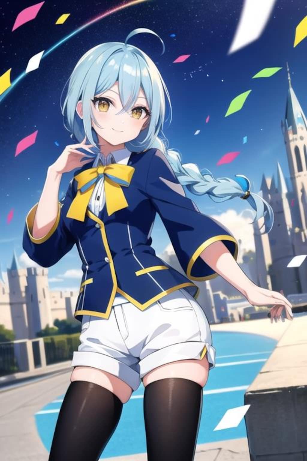 健全青髪娘