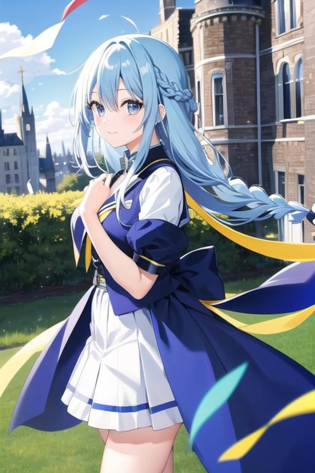 健全青髪娘