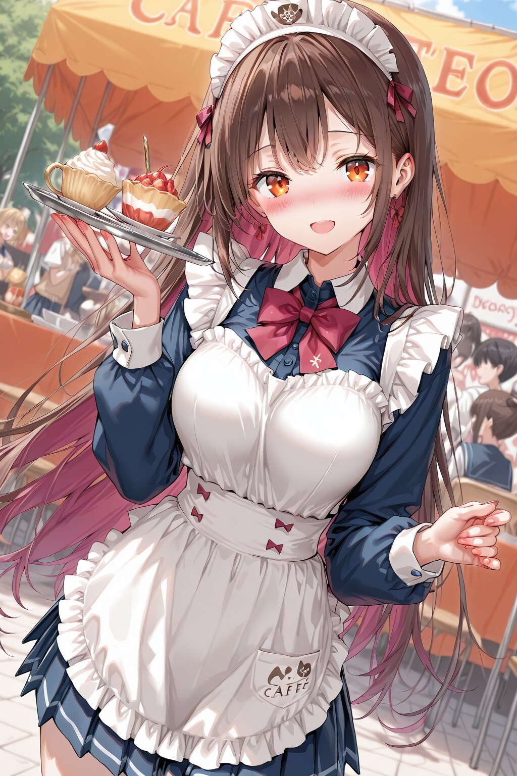 いらっしゃいませ。メイド喫茶へようこそ