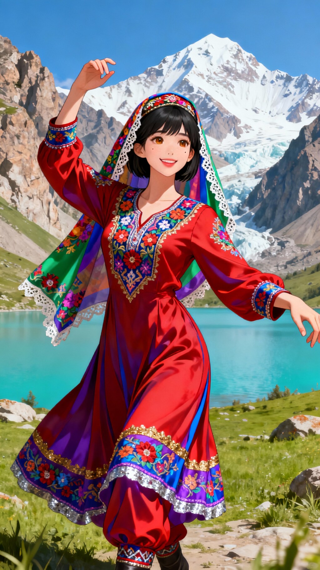 クルタイ・チャカン/タジキスタンの民族衣装