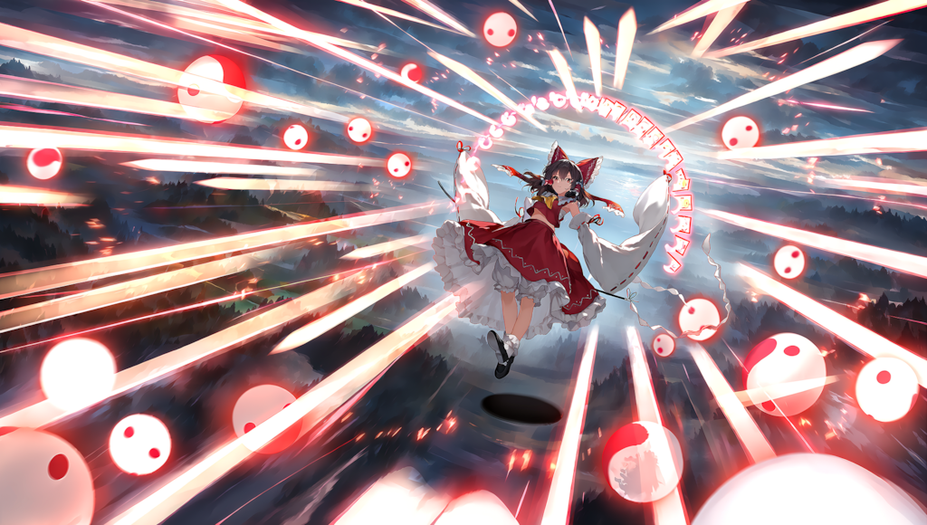 V5　東方　博麗霊夢　弾幕