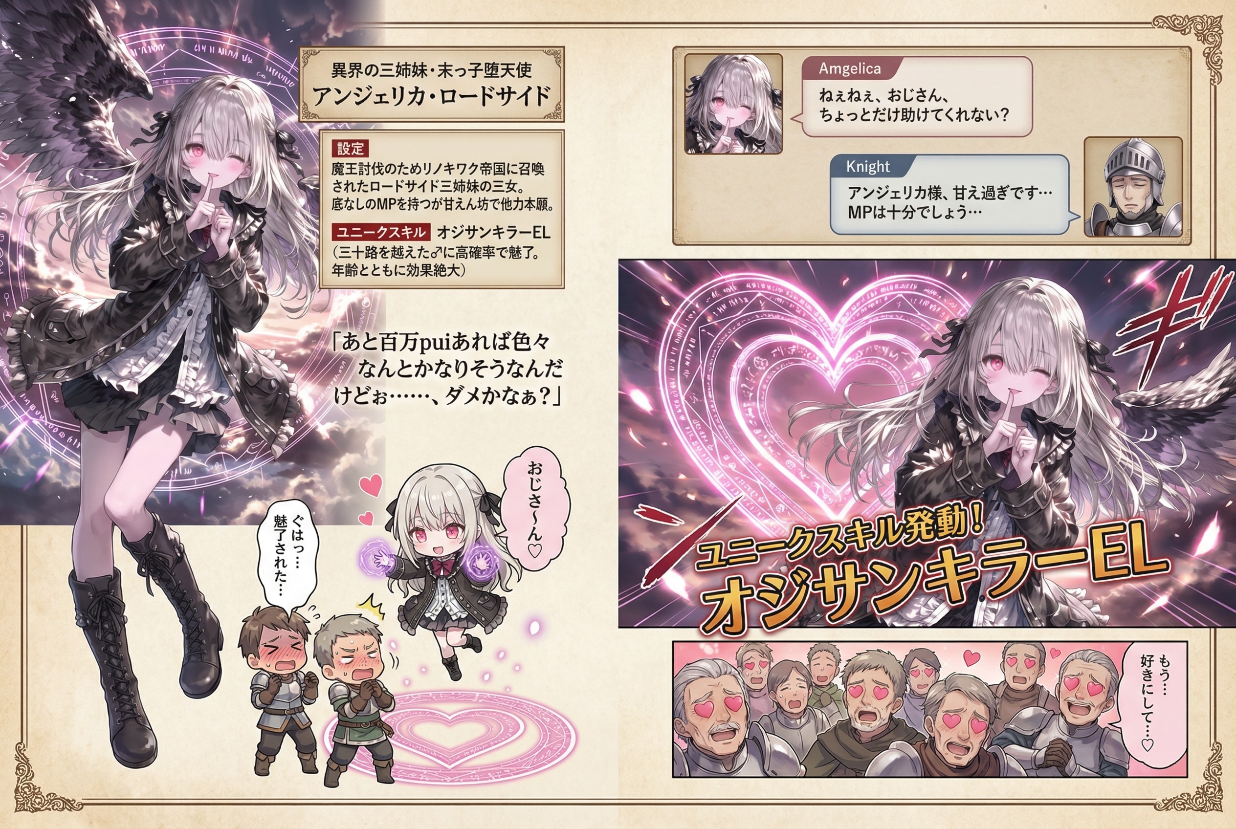 三女アンジェリカ・ロードサイド | の人気AIイラスト・グラビア