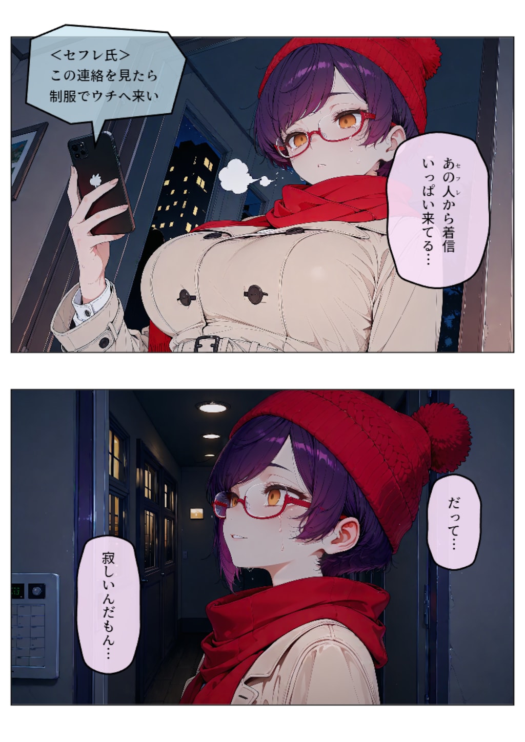 幼馴染宅から帰宅