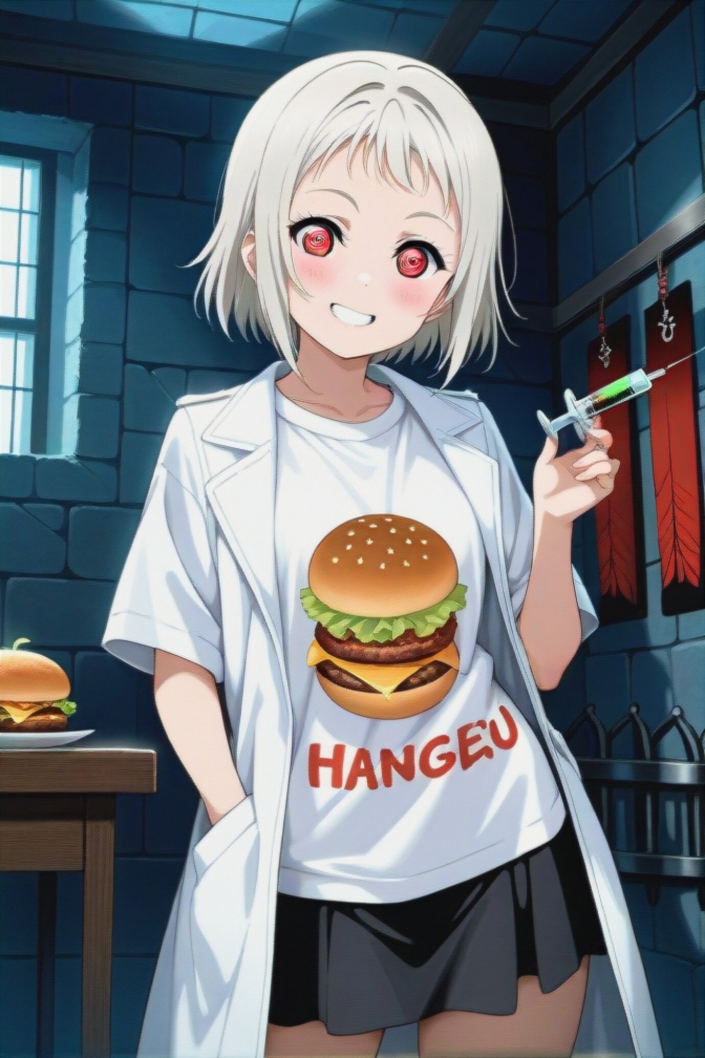 白髪ちゃん | の人気AIイラスト・グラビア