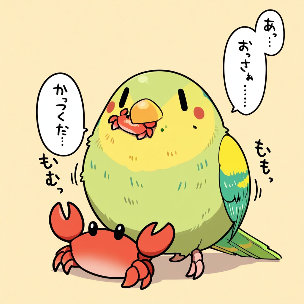 喋るインコ（ぴーちゃん）_誕生秘話