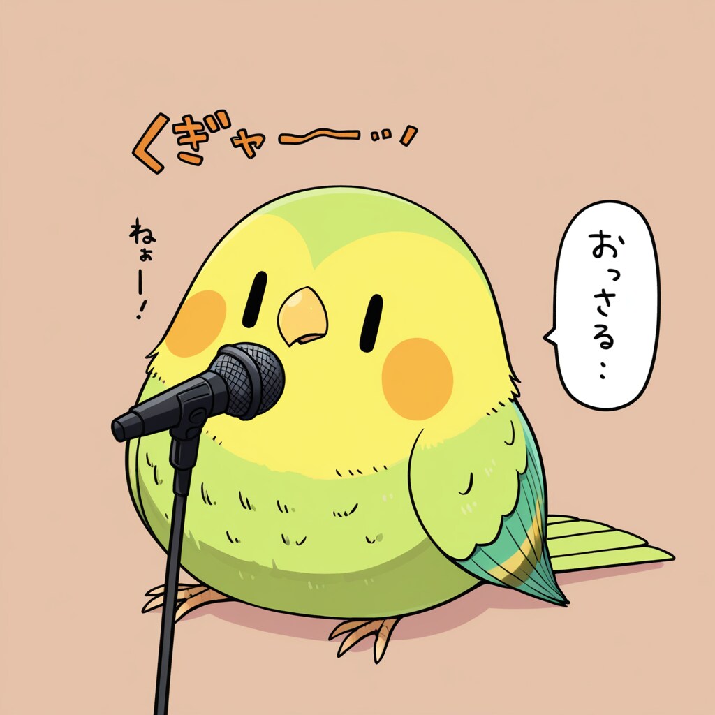 喋るインコ（ぴーちゃん）_誕生秘話