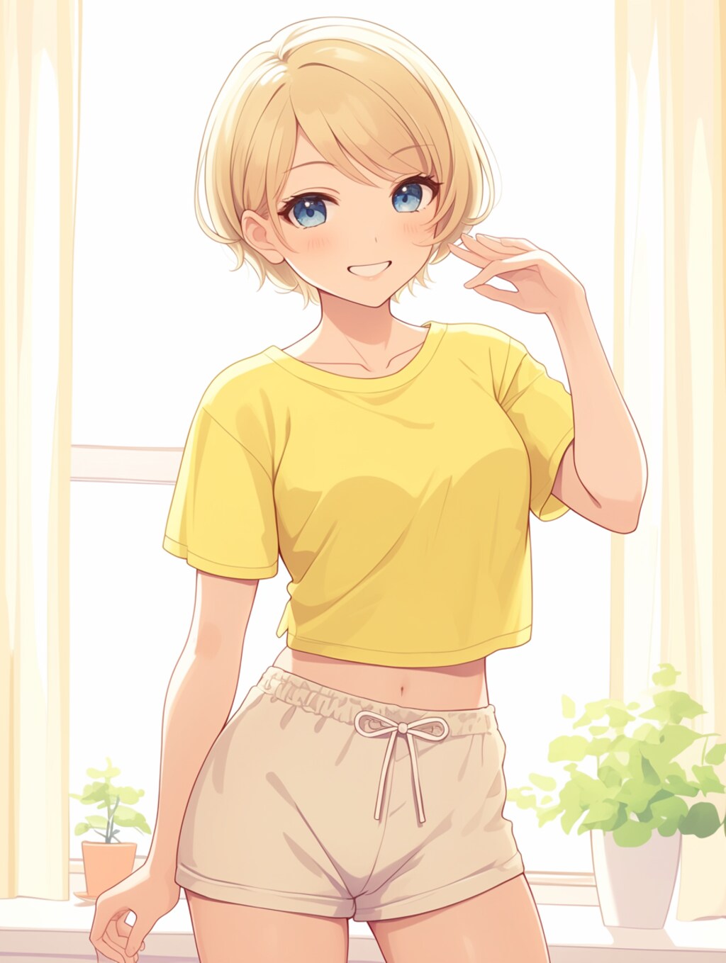 マッシュカットの子✨52