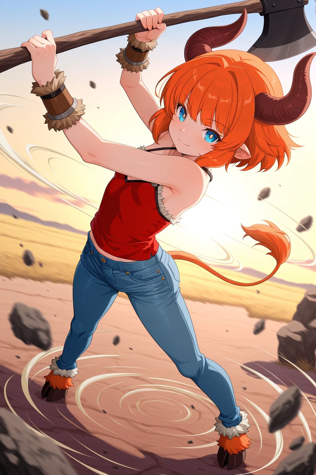 斧