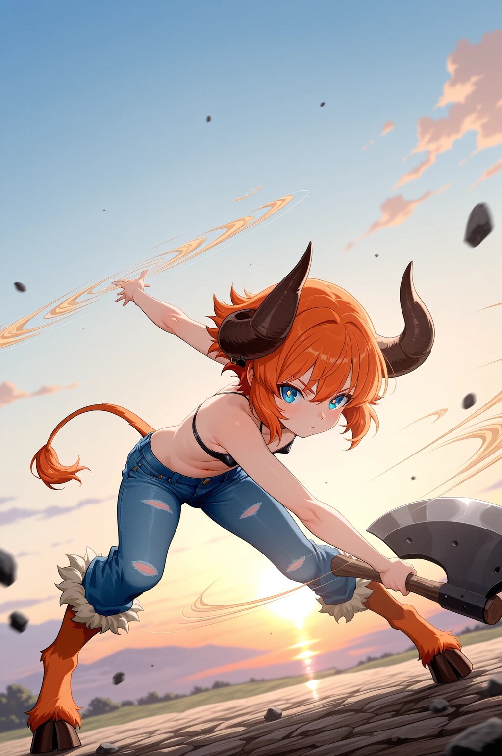 斧