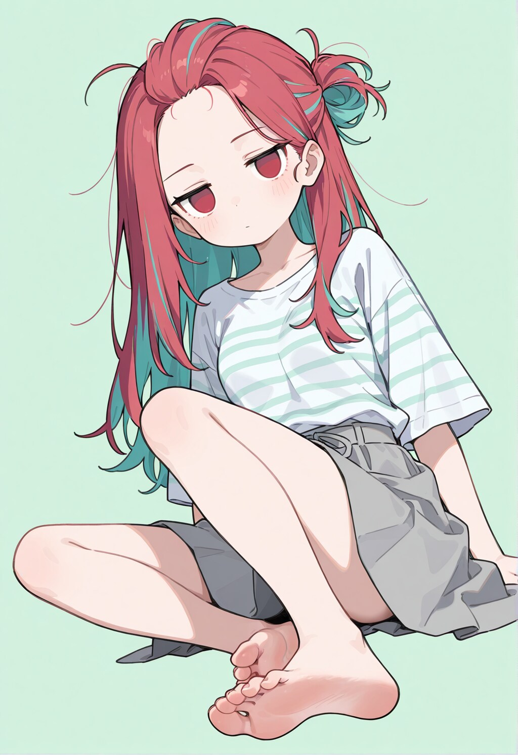 ヒト耳ちゃんおでこ