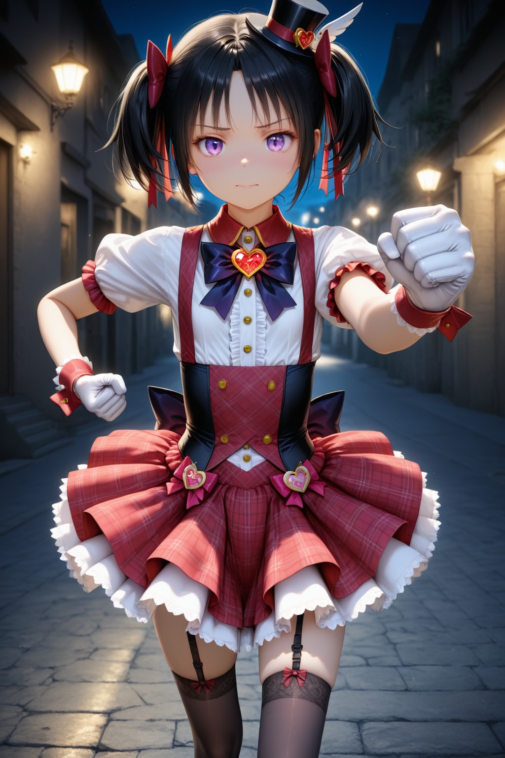 拳で戦う魔法少女