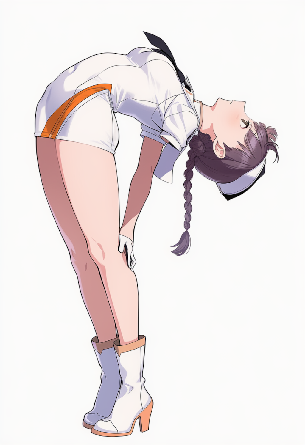 ブルアカオペレーター服　後ろ反り28