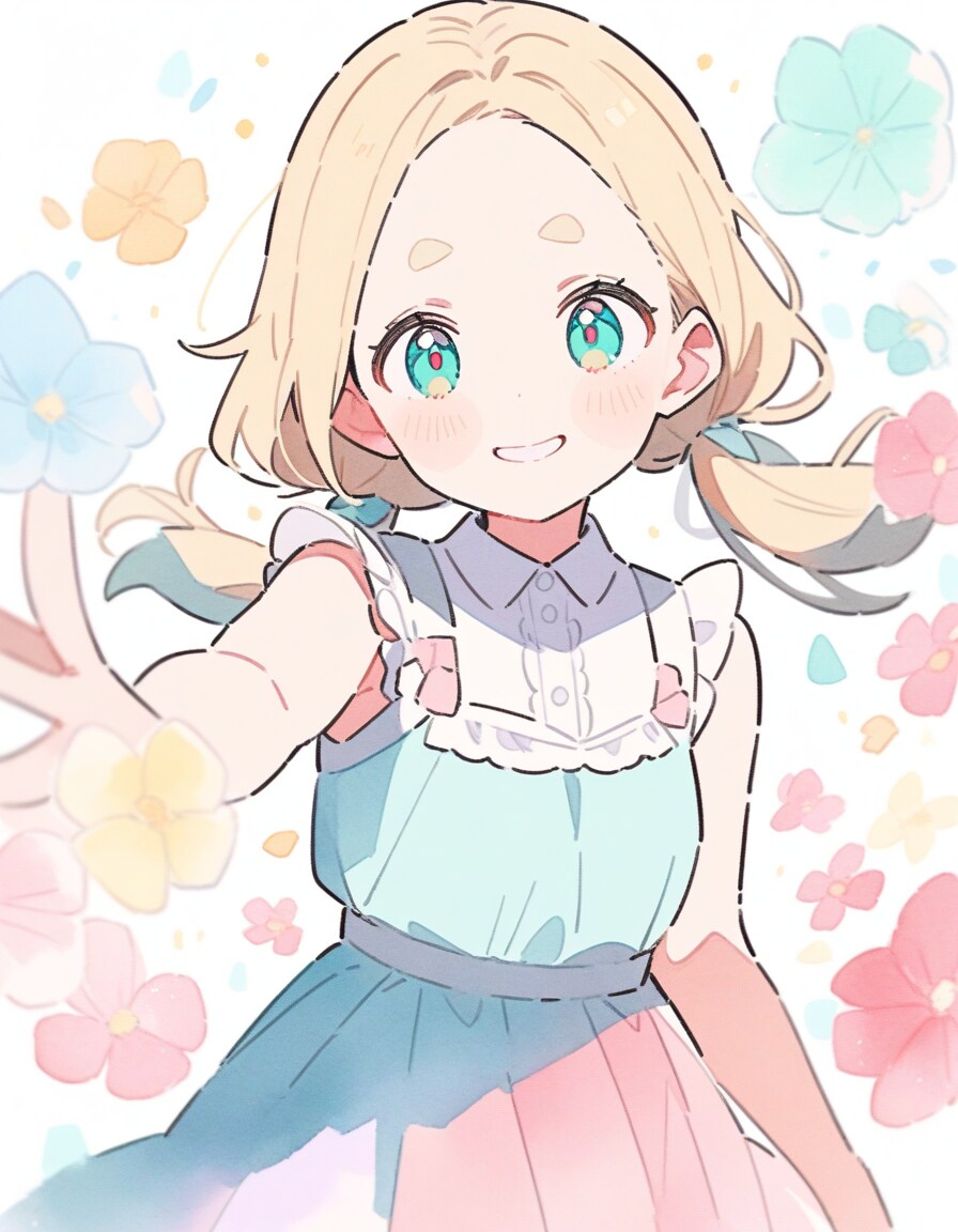にっこり