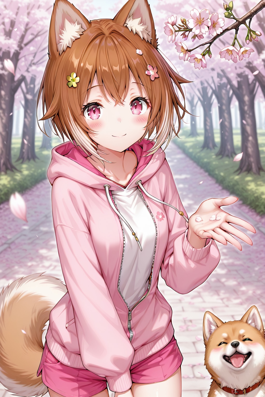 桜色のコーデ | の人気AIイラスト・グラビア