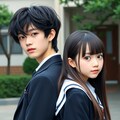 高校生カップル 2枚目