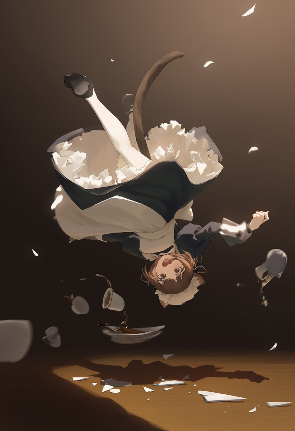 ドジっ子店員一回転