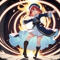 【引用しました】赤髪プリースト(魔法で援護致します！！)_20240831 2枚目