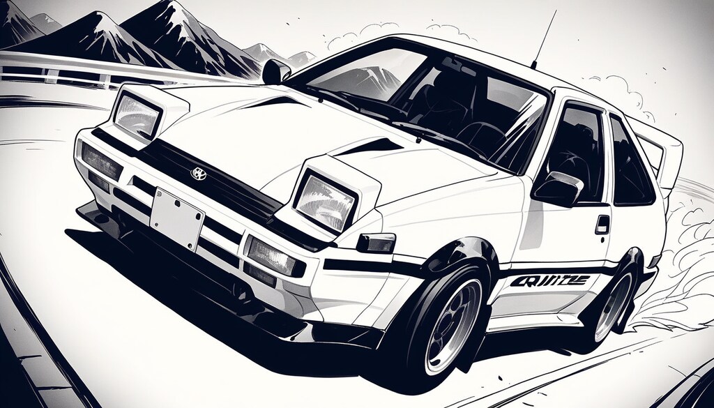 小説『峠を走るAER86と共に』【ニャンノ世界】