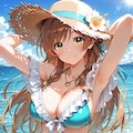 夏なので水着 3枚目