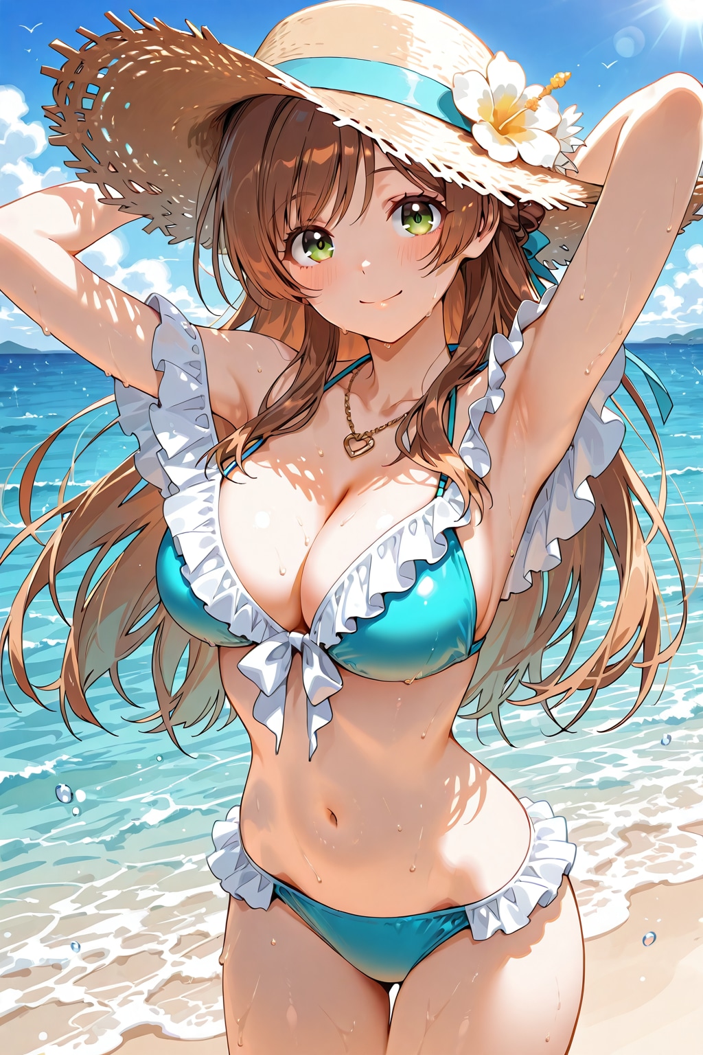 夏なので水着