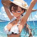 夏なので水着 2枚目