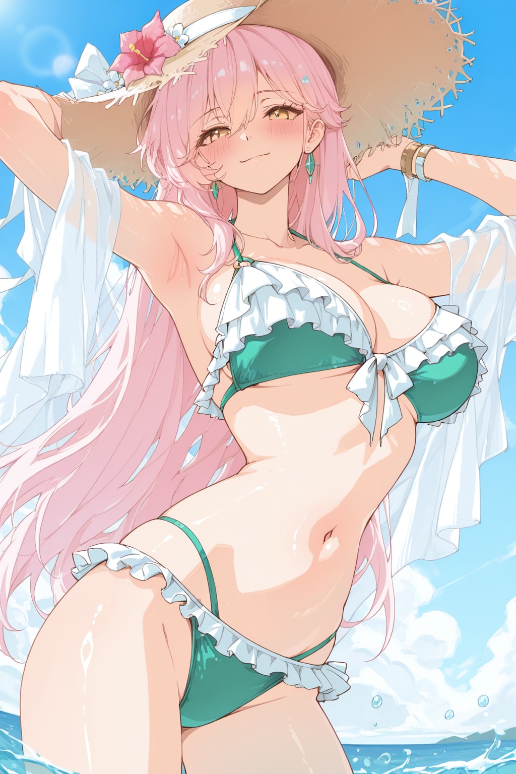 夏なので水着