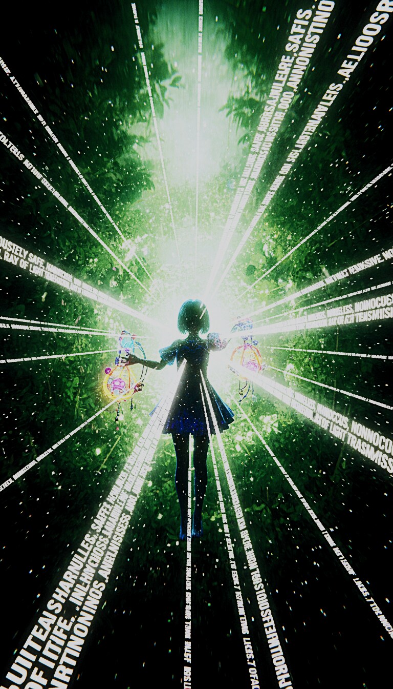 ３光芒透過
