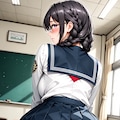 おさげちゃん 2枚目