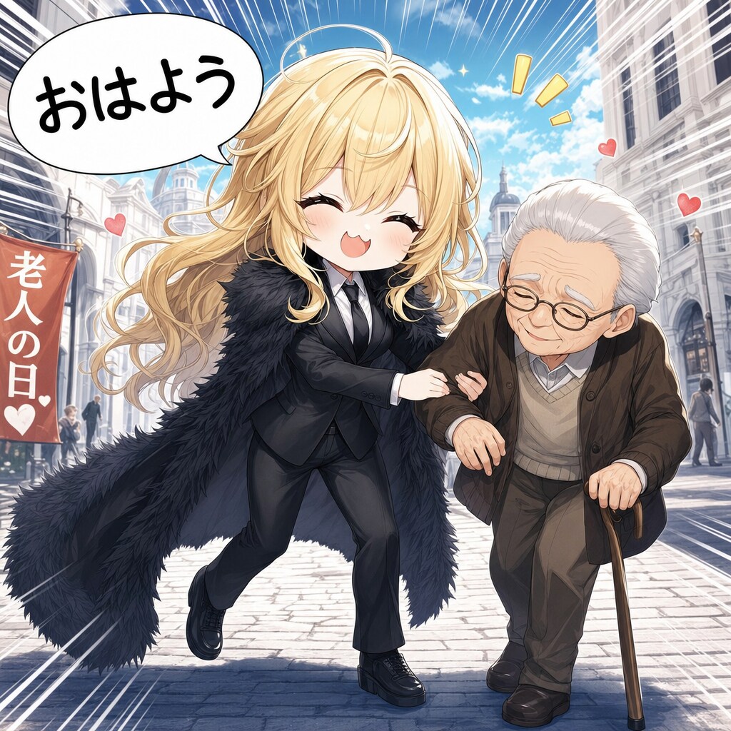 老人の日とエリザベス | の人気AIイラスト・グラビア