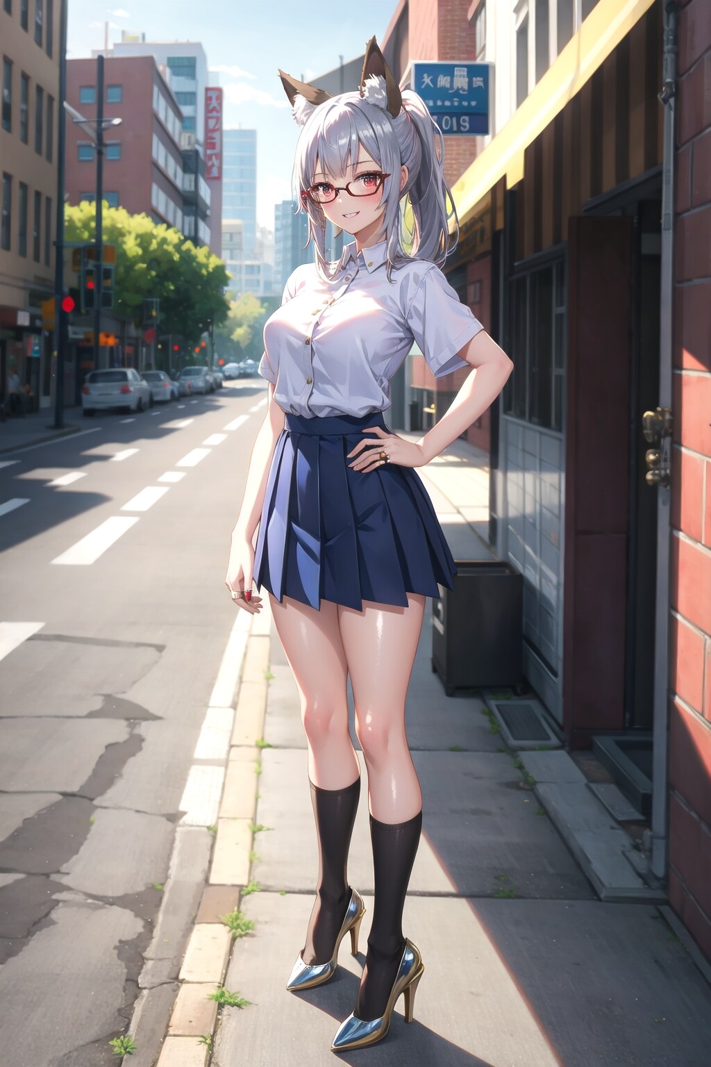 変装して待ち合わせ