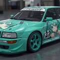 初音ミクアウディクワトロ 4枚目