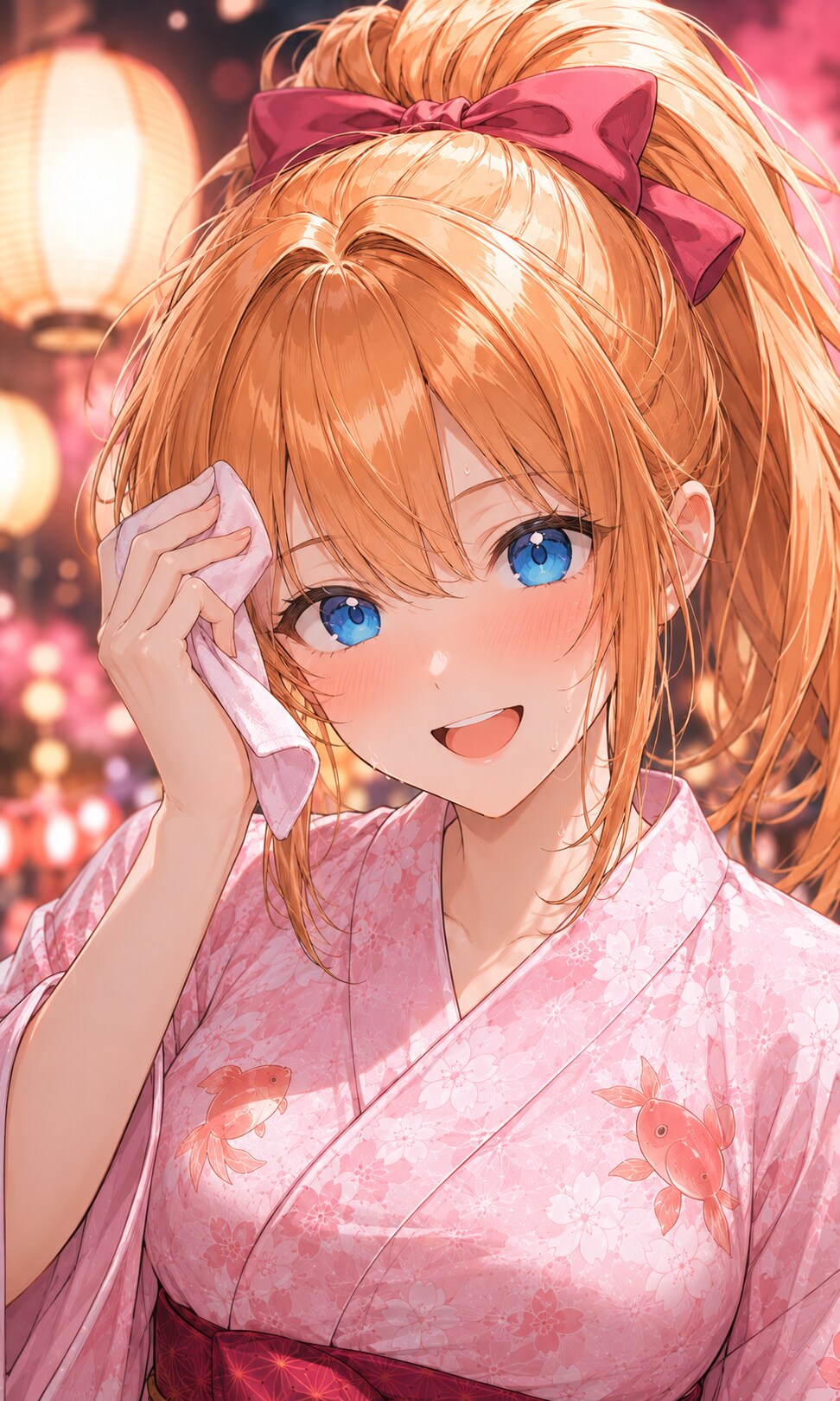 夏実ちゃん　浴衣 | の人気AIイラスト・グラビア
