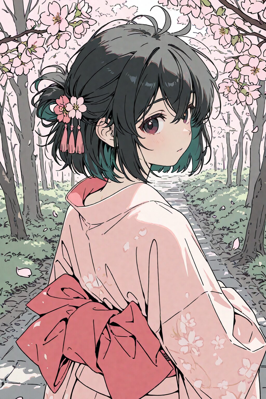 桜小道