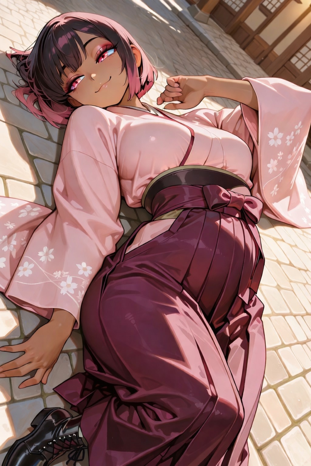 「薄桜の微笑み」